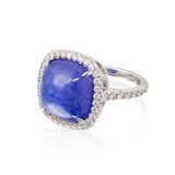 Tanzanite Ring with Diamonds over 11 carats