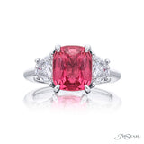 Cushion-cut pink SPINEL