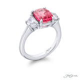 Cushion-cut pink SPINEL