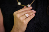Pink Opal Fiore Ring