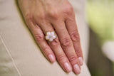 Pink Opal Fiore Ring
