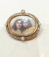 1800's antique brooch- Not for sale