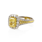 Fancy Yellow Diamond Ring