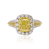 Fancy Yellow Diamond Ring