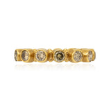 Fancy Brown Diamond Eternity Band