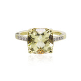 Lemon Citrine Ring