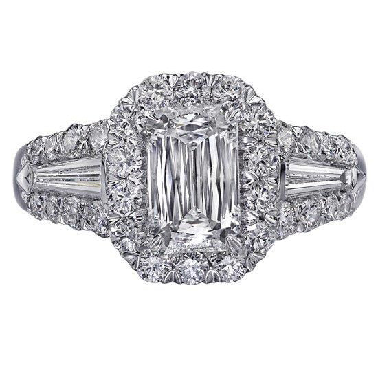 Crisscut Diamond Ring