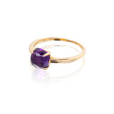 Amethyst Cabochon Ring