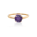 Amethyst Cabochon Ring