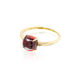 Garnet Cabochon Ring