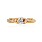 Intertwined-Style Engagement Ring