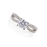 Split Shank Engagement Ring Mounting