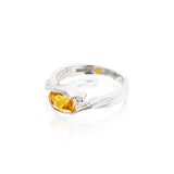 Oval Citrine Ring