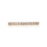 Rose Gold Diamond Eternity Band