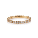 Rose Gold Diamond Eternity Band