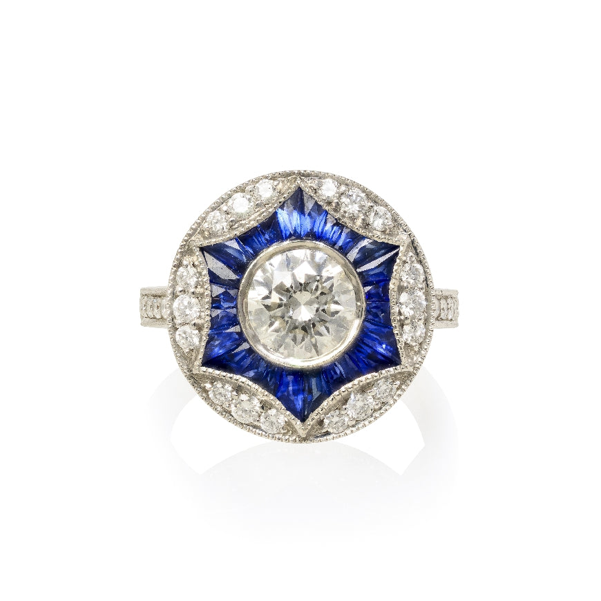 激安先着 Deco Art Sapphire Jewelers Addessi – Ring Diamond & 社交ダンス