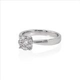 Round Diamond Bouquet Ring