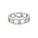 Diamond Duet Ring