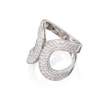 Diamond Butterfly Ring