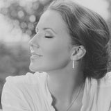 Straightline Diamond Drop Earrings