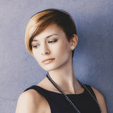 Rose Gold Eternita' Stud Earrings