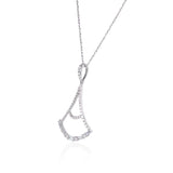 Elegant Diamond Drop Pendant