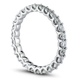 U style Eternity Ring