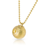 Cannonball Pendant 18kt Yellow Gold