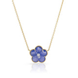 Blue Fiore Pendant