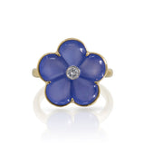 Blue Fiore Ring
