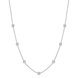 Addessi Diamond Station Necklace
