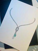 Paraiba Tourmaline & Diamond Set