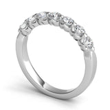 Seven-Stone Royal Prong Diamond Band