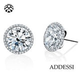 Cushion Cut Diamond Earrings