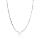 Pear-Shape Diamond Riviera Necklace