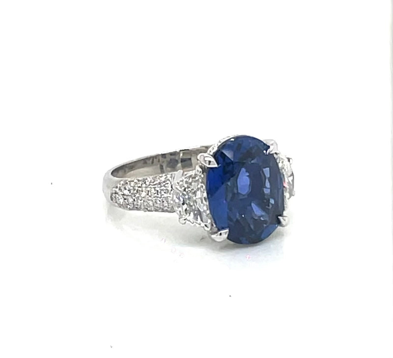 Second hand sapphire and diamond ring Clearance