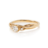 Intertwined-Style Engagement Ring