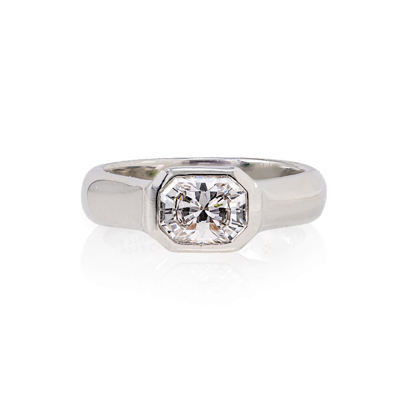 Tiffany & Co. Bezel Set Lucida Ring