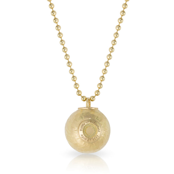 Cannonball Pendant 18kt Yellow Gold