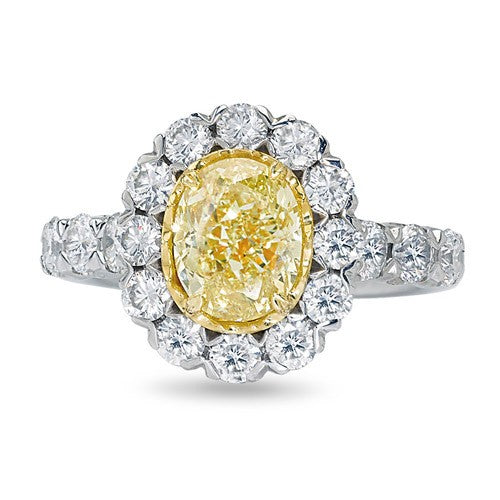 Fancy Yellow Diamond Ring