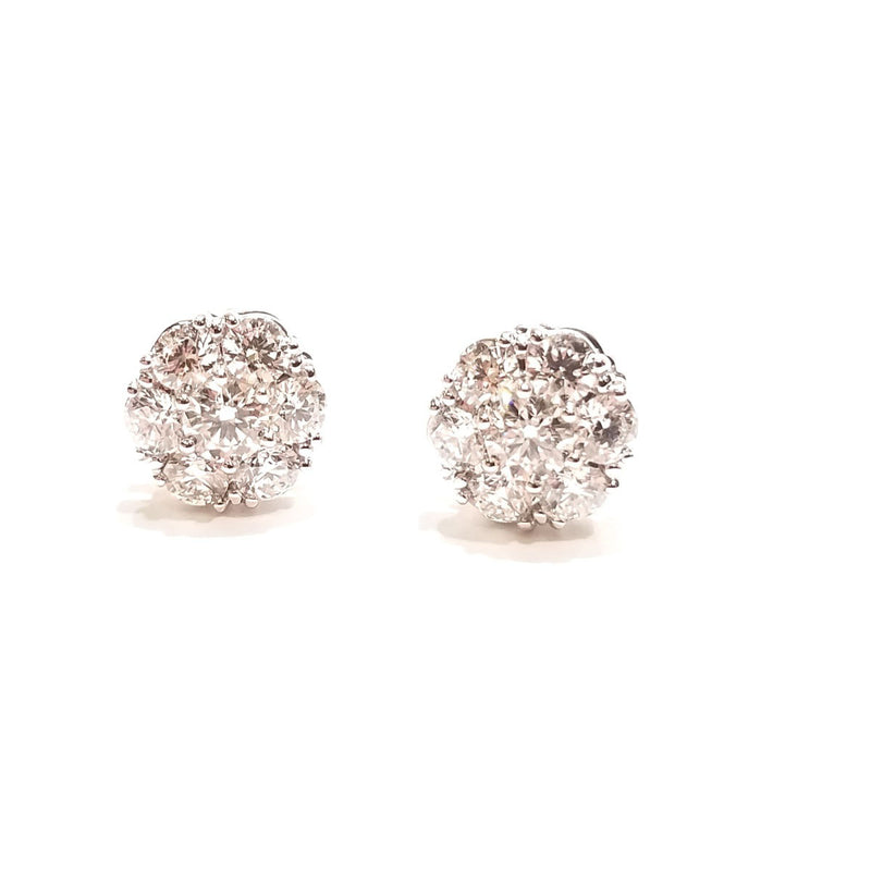 Diamond snowflake earrings-available in various sizes.
