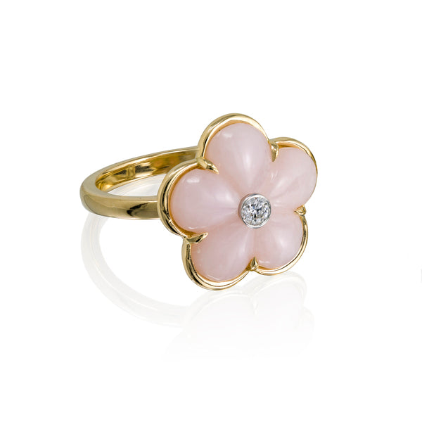 Pink Fiore Ring